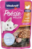 Photos - Cat Food Vitakraft Poesie Delice Junior Turkey 85 g 