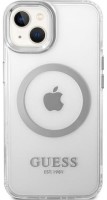 Photos - Case GUESS Metal Outline with MagSafe for iPhone 14 