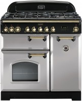 Photos - Cooker Rangemaster CDL90DFFRP/B silver