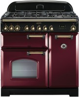 Photos - Cooker Rangemaster CDL90DFFCY/B burgundy