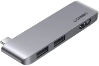 Photos - Card Reader / USB Hub Ugreen CM263 