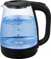 Photos - Electric Kettle EDLER EK-5510 1500 W 1.8 L  black