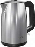 Photos - Electric Kettle AEG Deli K3-1-3ST 2200 W 1.7 L  stainless steel