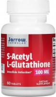 Photos - Amino Acid Jarrow Formulas S-Acetyl L-Glutathione 100 mg 60 tab 