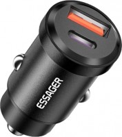 Photos - Charger Essager Gyroscope Mini USB A + USB C 45W 