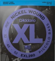Strings DAddario XL Nickel Wound Piccolo Bass 20-52 