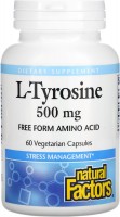 Photos - Amino Acid Natural Factors L-Tyrosine 500 mg 60 cap 