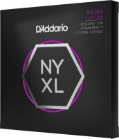 Photos - Strings DAddario NYXL Nickel Wound 7-String 9.5-64 