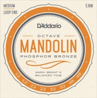 Photos - Strings DAddario Phosphor Bronze Mandolin 12-46 
