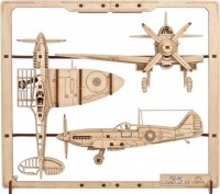 Photos - 3D Puzzle UGears Fighter Aircraft 70196 