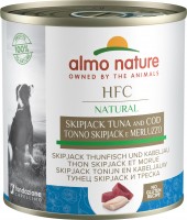 Photos - Dog Food Almo Nature HFC Natural Skipjack Tuna with Cod 290 g 1