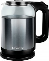 Photos - Electric Kettle Liberton LEK-6829 1500 W 1.8 L  stainless steel