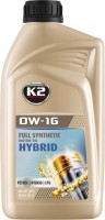 Photos - Engine Oil K2 Motor Oil 0W-16 Hybrid 1 L