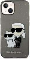 Photos - Case Karl Lagerfeld Glitter Karl's and Choupette for iPhone 14 