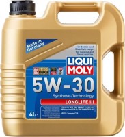 Photos - Engine Oil Liqui Moly Longlife III 5W-30 4 L