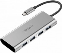 Photos - Card Reader / USB Hub WiWU Apollo A440 