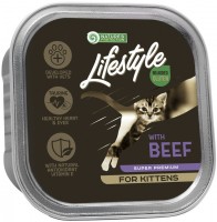 Photos - Cat Food Natures Protection Lifestyle Kitten Beef 85 g 