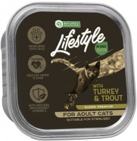 Photos - Cat Food Natures Protection Lifestyle Adult Sterilised Turkey/Trout 85 g 