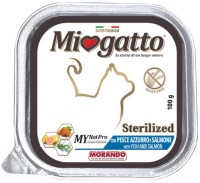 Photos - Cat Food Morando Miogatto Adult Sterilised Salmon 100 g