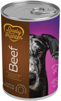 Photos - Dog Food Lovely Hunter Adult Dog Canned Beef 400 g 1