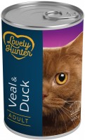 Photos - Cat Food Lovely Hunter Adult Canned Veal/Duck 400 g 