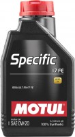 Photos - Engine Oil Motul Specific 17 FE 0W-20 1 L