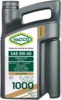 Photos - Engine Oil Yacco VX 1000 LL 0W-40 5 L