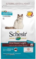 Photos - Cat Food Schesir Adult Sterilized/Light with Fish  10 kg