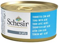 Photos - Cat Food Schesir Kitten Canned Tuna/Aloe in Jelly 85 g 