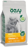 Photos - Cat Food OASY Lifestage Adult Hairball Chicken  1.5 kg