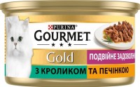 Photos - Cat Food Gourmet Gold Canned Rabbit/Liver 24 pcs 