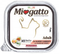 Photos - Cat Food Morando Miogatto Adult Salmon/Shrimps 100 g 