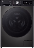 Photos - Washing Machine LG F4Y711BBTN1 black