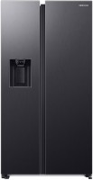 Photos - Fridge Samsung RS68CG885EB1 graphite