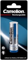 Photos - Battery Camelion ICR18650 FlatTop  2200 mAh