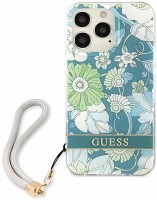 Case GUESS Flower Strap for iPhone 13/13 Pro 