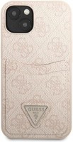 Photos - Case GUESS Triangle Logo Cardslot for iPhone 13 