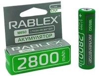 Photos - Battery Rablex 1x18650  2800 mAh