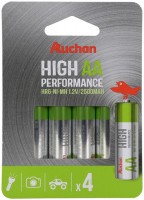 Photos - Battery Auchan  4xAA 2500 mAh