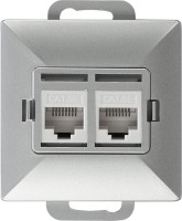 Photos - Socket Abex GTP-20P Srebrny silver