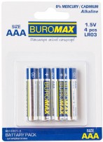 Photos - Battery Buromax Alkaline 4xAAA 