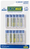 Photos - Battery Buromax Alkaline 12xAAA 