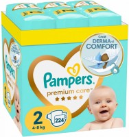 Photos - Nappies Pampers Premium Care 2 / 224 pcs 