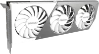 Photos - Graphics Card INNO3D GeForce RTX 4070 Ti X3 OC White 