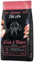 Photos - Dog Food Fitmin For Life Duck/Turkey 12 kg 