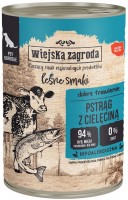 Photos - Dog Food Wiejska Zagroda Canned Adult Forest Flavors Trout/Veal 400 g 1