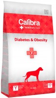 Photos - Dog Food Calibra Dog Veterinary Diets Diabetes/Obesity 12 kg 