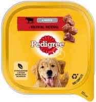 Photos - Dog Food Pedigree Adult All Breed Beef/Liver Mousse 300 g 1