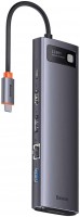 Photos - Card Reader / USB Hub BASEUS Metal Gleam Series 12-in-1 Type-C 