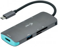 Card Reader / USB Hub i-Tec USB-C Metal Nano Dock 4K HDMI + Power Delivery 100 W 